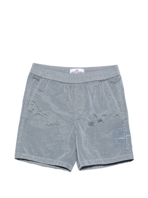 Boxer mare bambino Stone Island celeste STONE ISLAND KIDS | B100001S0043V004A
